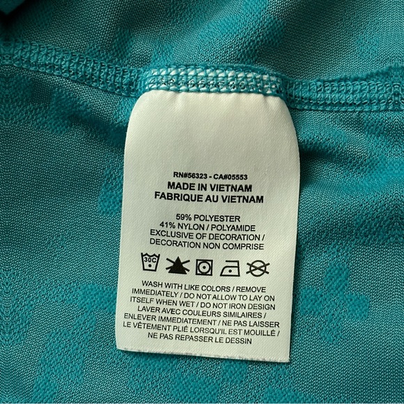 Nike Polo Shirt Mens Size XL Tiger Woods Collection ADV Golf Snap Button Green - Picture 6 of 7